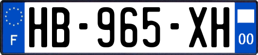 HB-965-XH