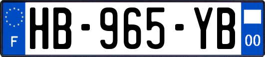 HB-965-YB