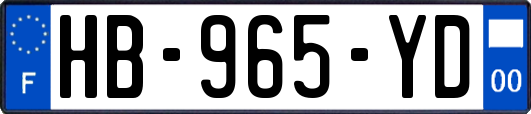 HB-965-YD