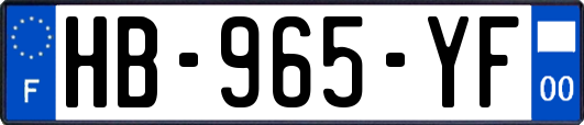 HB-965-YF