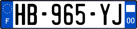 HB-965-YJ