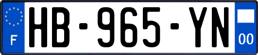 HB-965-YN