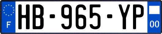 HB-965-YP