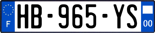 HB-965-YS