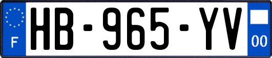 HB-965-YV