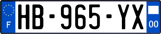 HB-965-YX