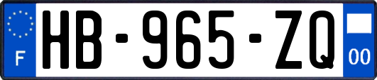 HB-965-ZQ