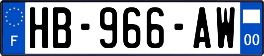 HB-966-AW