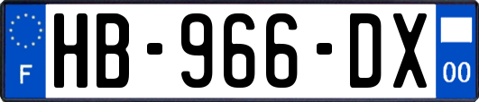 HB-966-DX