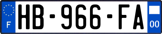 HB-966-FA