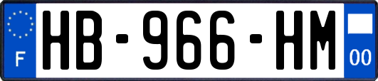HB-966-HM