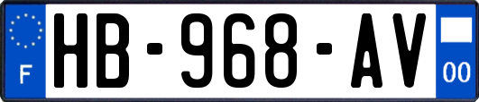 HB-968-AV