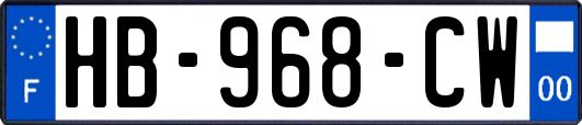 HB-968-CW