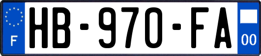 HB-970-FA