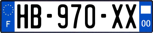HB-970-XX
