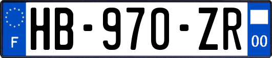 HB-970-ZR