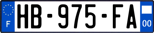 HB-975-FA