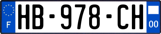 HB-978-CH