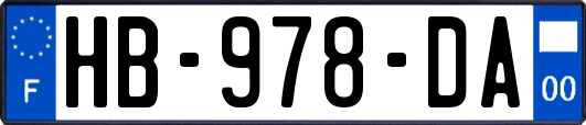 HB-978-DA