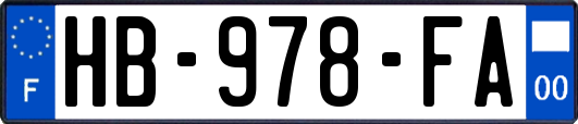 HB-978-FA
