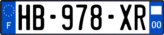 HB-978-XR