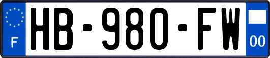 HB-980-FW