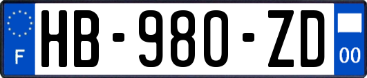 HB-980-ZD