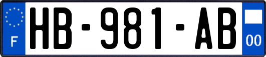 HB-981-AB