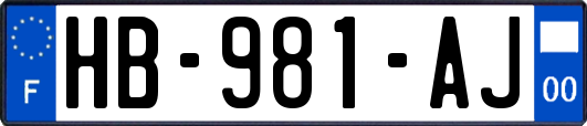 HB-981-AJ