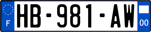 HB-981-AW