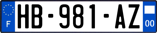 HB-981-AZ