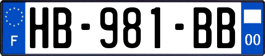 HB-981-BB