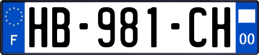 HB-981-CH