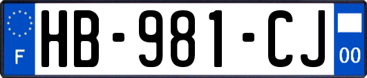 HB-981-CJ