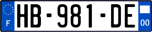 HB-981-DE