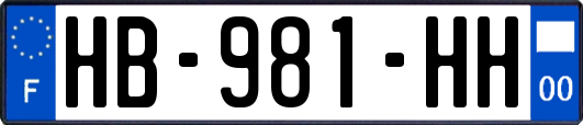 HB-981-HH