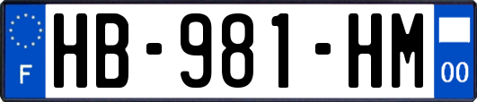 HB-981-HM