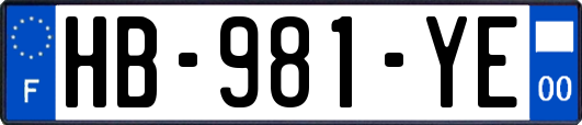 HB-981-YE