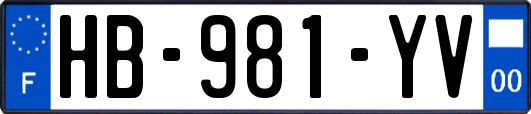 HB-981-YV