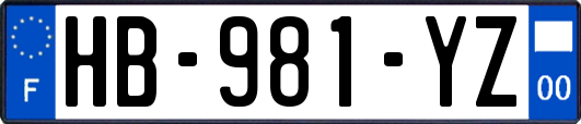 HB-981-YZ