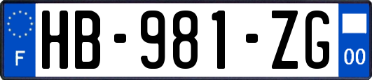HB-981-ZG