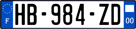 HB-984-ZD