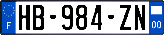 HB-984-ZN