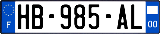 HB-985-AL