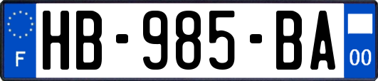 HB-985-BA