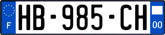 HB-985-CH