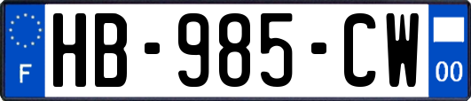 HB-985-CW