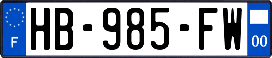 HB-985-FW