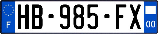 HB-985-FX