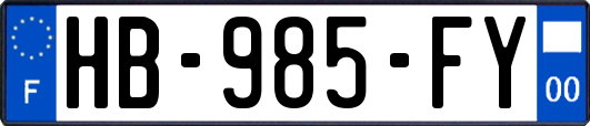 HB-985-FY